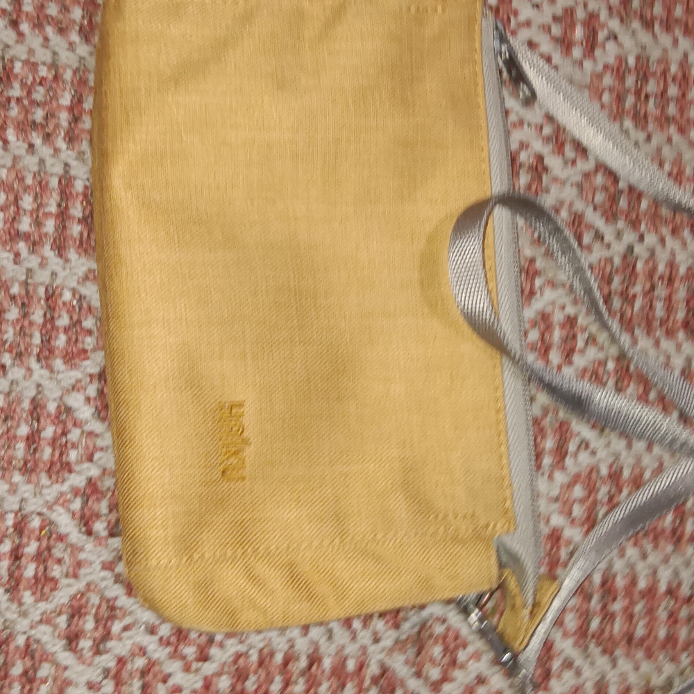 Haiku Mustard Yellow Wristlet Clutch